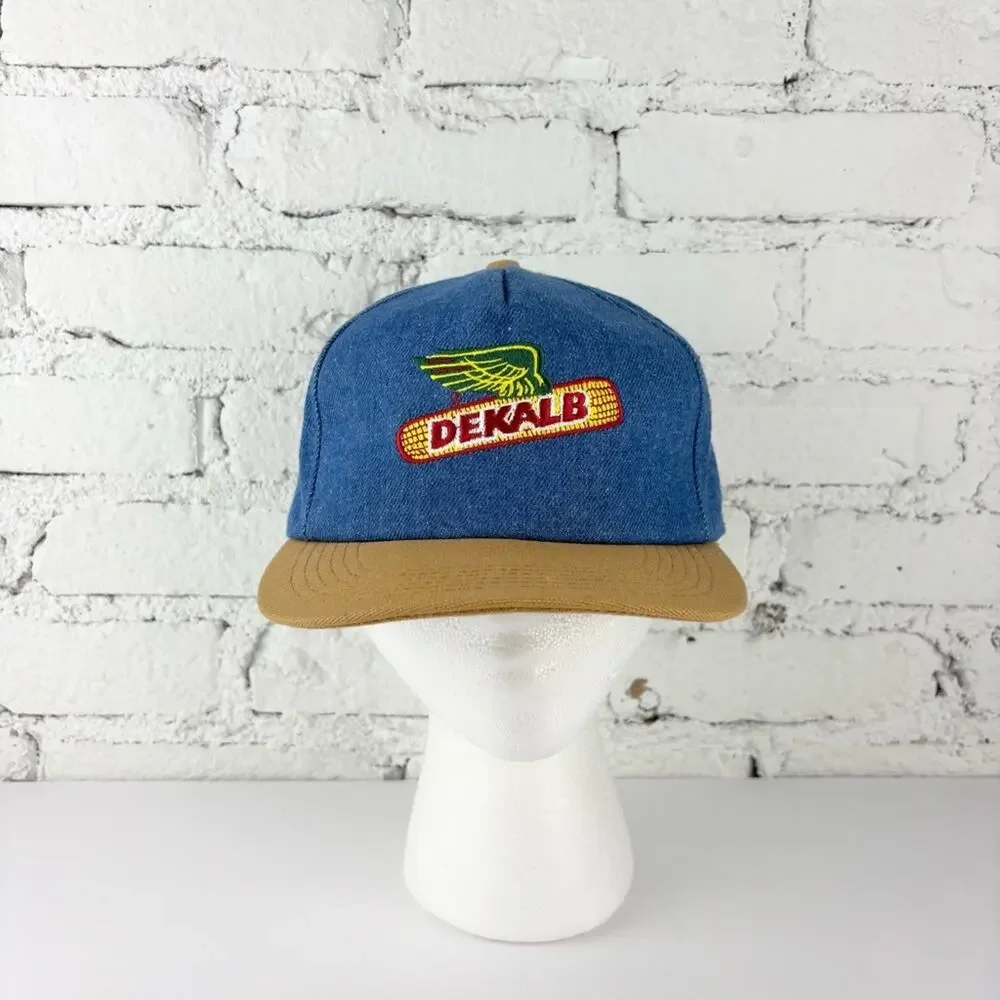 Vintage Dekalb Seed Farmer Trucker Hat